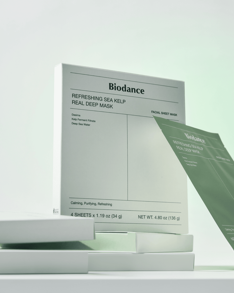 Refreshing Sea Kelp Real Deep Mask (4 Pack)