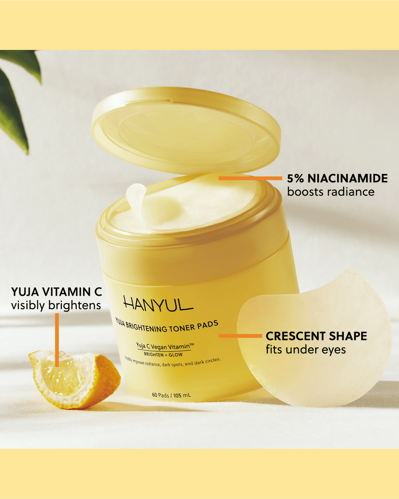 Yuja Brightening Toner Pads
