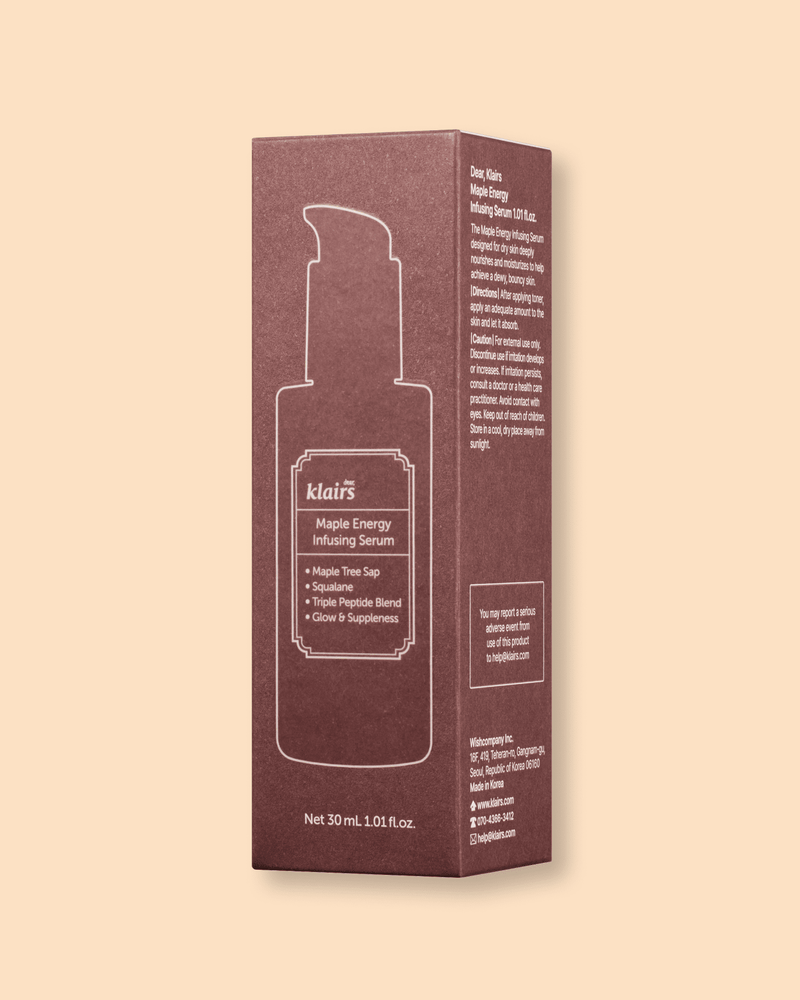 Maple Energy Infusing Serum