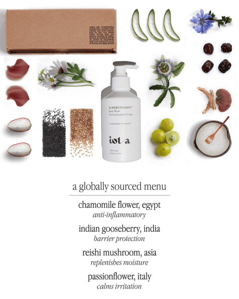 Supervitamin Body Wash+  Soothing