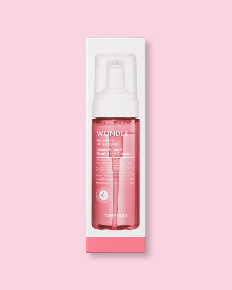 Wonder Ceramide Mochi Gentle Foam Cleanser